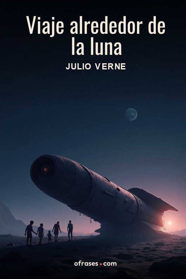 Libro Viaje alrededor de la luna de Julio Verne