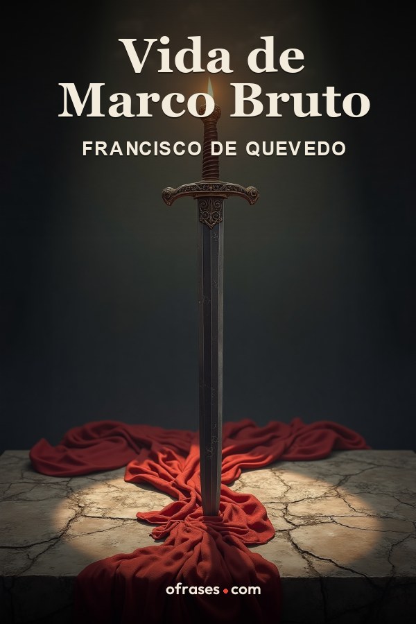 Libro Vida de Marco Bruto de Francisco de Quevedo