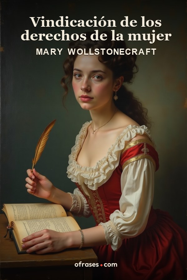 Libro Vindicación de los derechos de la mujer de Mary Wollstonecraft