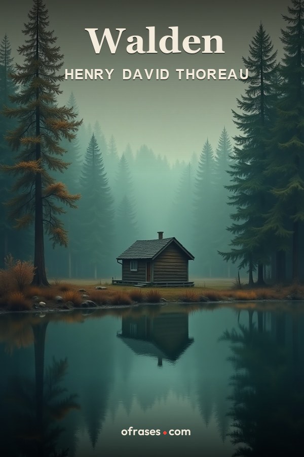 Libro Walden de Henry David Thoreau