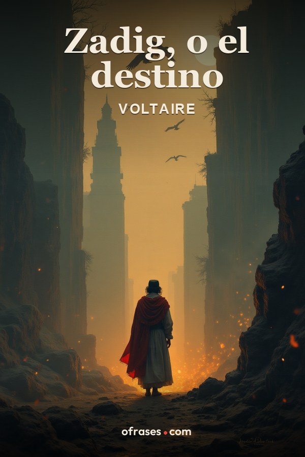 Libro Zadig, o el destino de Voltaire